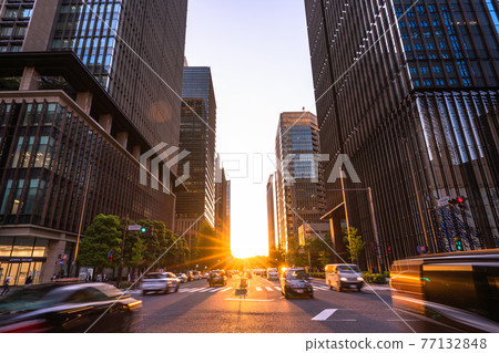 “東京”日本經濟的中心·大手町 77132848