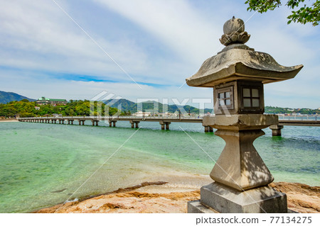 Takeshima, the symbol of Gamagori <Gamagori City, Aichi Prefecture> 77134275