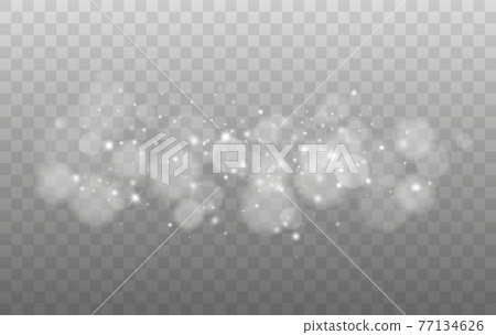 Bokeh lights isolated. Bokeh lights isolated. 77134626