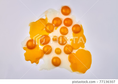 Art composition of egg yolks. Art composition of egg yolks. 77136307
