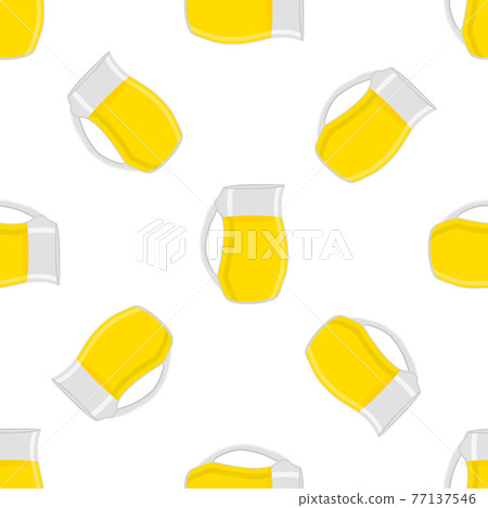 Illustration on theme big colored lemonade in glass jug Illustration on theme big colored lemonade in glass jug 77137546