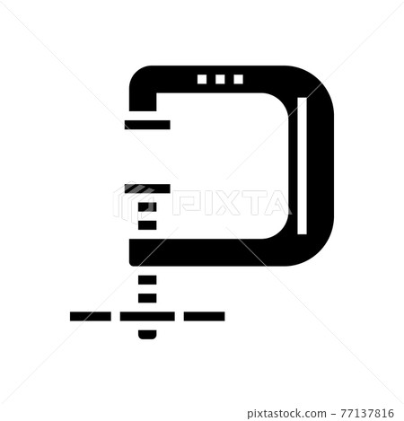 vice jewellery line icon vector illustration 77137816