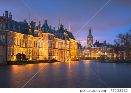 The Hague, Netherlands City Center Skyline The Hague, Netherlands City Center Skyline 77138282