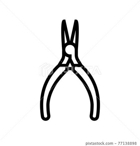 instrument jewellery line icon vector illustration instrument jewellery line icon vector illustration 77138898