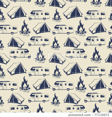 Travel or camping seamless pattern Travel or camping seamless pattern 77138972