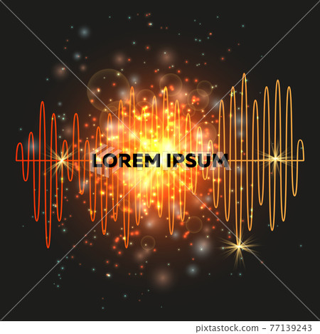 Music beat equalizer backgound Music beat equalizer backgound 77139243