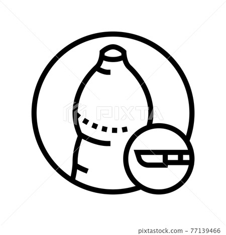 phimosis disease line icon vector illustration phimosis disease line icon vector illustration 77139466