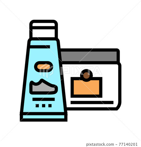 fat shoe care color icon vector illustration fat shoe care color icon vector illustration 77140201