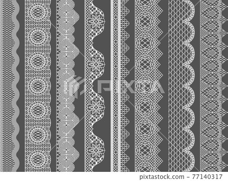 seamless lace ribbon borders seamless lace ribbon borders 77140317
