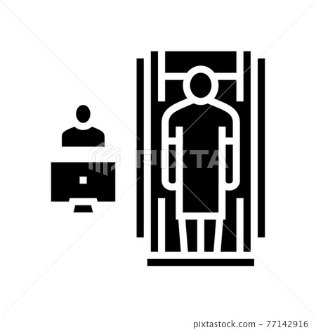 hospital cabinet radiology glyph icon vector illustration hospital cabinet radiology glyph icon vector illustration 77142916