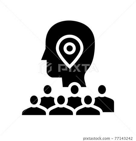searching potential client crowdsoursing service glyph icon vector illustration searching potential client crowdsoursing service glyph icon vector illustration 77143242