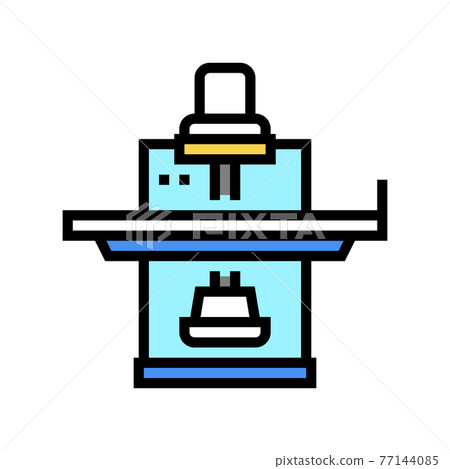 fluoroscope radiology color icon vector illustration flat fluoroscope radiology color icon vector illustration flat 77144085
