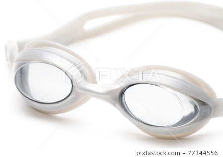 Swimming goggles on a white background 77144556
