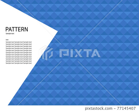 blue triangle background illustration 77145407