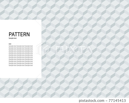 Hexagon pattern background illustration Hexagon pattern background illustration 77145413