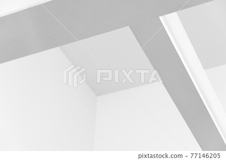 light and shadow corner detail white minimalism style of home interior architecture background light and shadow corner detail white minimalism style of home interior architecture background 77146205