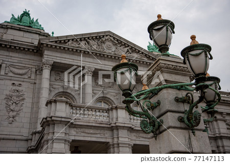 Western architecture of the guesthouse (Akasaka, Tokyo) Western architecture of the guesthouse (Akasaka, Tokyo) 77147113