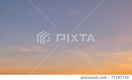 Evening sky 77147730