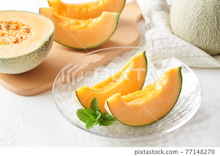 刻紅肉瓜（可能是紅瓜） 77148270