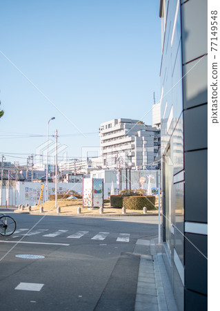 Scenery in front of the north exit of Jujo Station / Kamijujo, Kita-ku, Tokyo 77149548