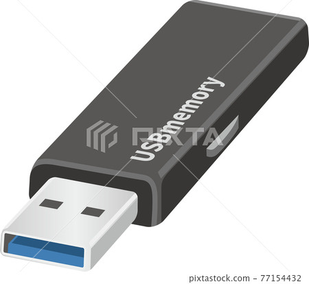 USB 存儲器(記錄介質)的圖像說明 USB 存儲器(記錄介質)的圖像說明 77154432