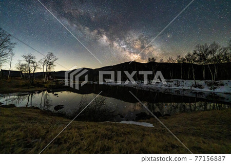 Milky Way in Norikura Kogen [Nagano Prefecture] 77156887