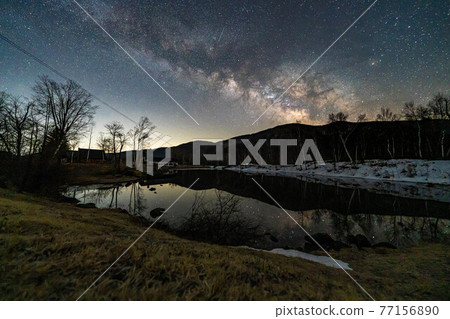 Milky Way in Norikura Kogen [Nagano Prefecture] 77156890