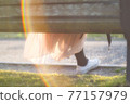 On the park bench 77157979