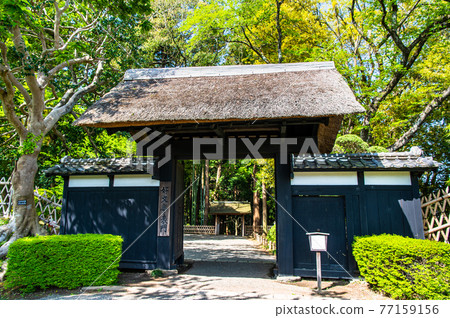 Ibaraki Prefecture Mito Kairakuen Front Gate Ibaraki Prefecture Mito Kairakuen Front Gate 77159156