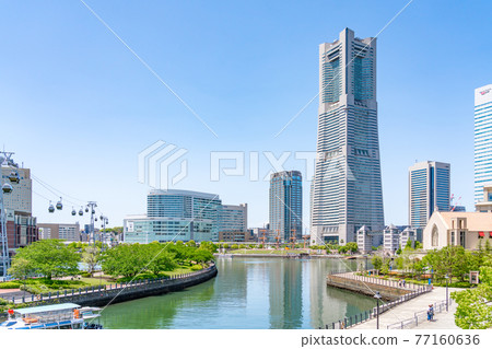 [神奈川縣] 好天氣的港未來城市索道 77160636