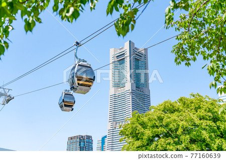 [神奈川縣] 好天氣的港未來城市索道 77160639