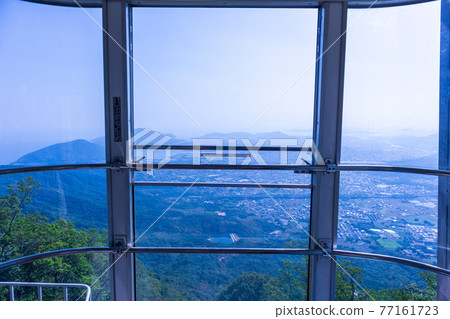 纜車窗外的景色(山口縣防府市) 纜車窗外的景色(山口縣防府市) 77161723