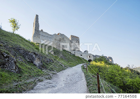 Cachtice castle ruins, Slovakia 77164508