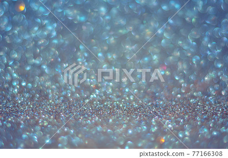 Blue holiday glitter background 77166308