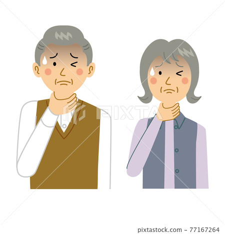 喉嚨痛的老夫妻 77167264