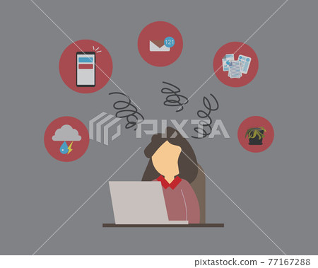 Micro-stress can be things as small or  insignificant but cause us harm through negative feelings that drain our energy 77167288