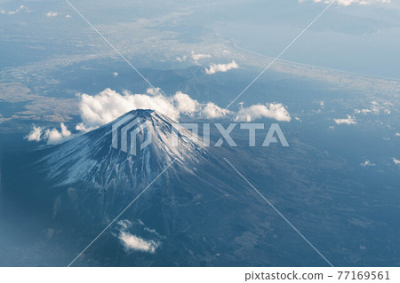 Fuji seen from the sky Fuji seen from the sky 77169561