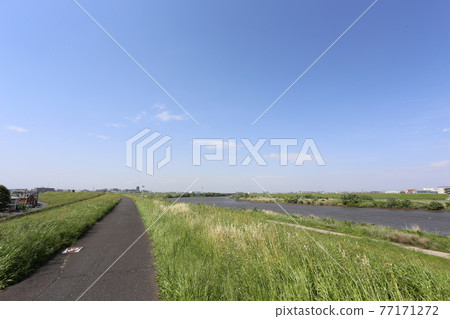 江戶河的河床 2021 年 5 月 77171272