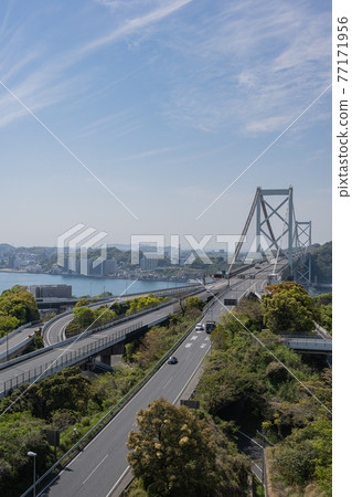 從目加里第二展望台眺望關門橋 77171956