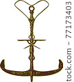 Ship's anchor 77173403