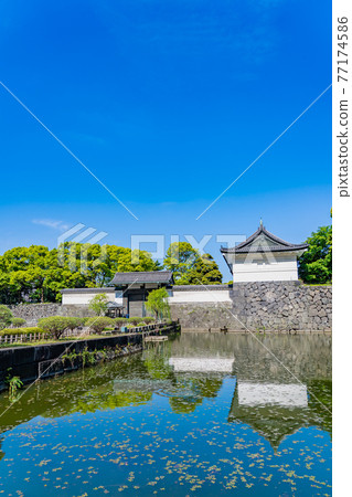 Cityscape of Tokyo Imperial Palace Gaien Edo Castle Ote-mon Cityscape of Tokyo Imperial Palace Gaien Edo Castle Ote-mon 77174586
