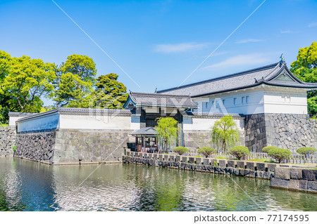 Cityscape of Tokyo Imperial Palace Gaien Edo Castle Ote-mon Cityscape of Tokyo Imperial Palace Gaien Edo Castle Ote-mon 77174595