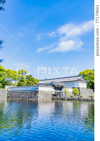 Cityscape of Tokyo Imperial Palace Gaien Edo Castle Ote-mon Cityscape of Tokyo Imperial Palace Gaien Edo Castle Ote-mon 77174601