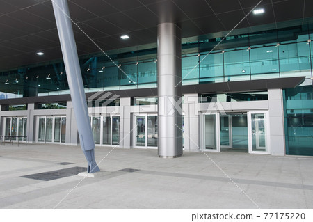 [Bangkok, Thailand] Front entrance of new terminal station, Bang Soo Central Station 77175220