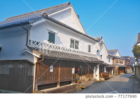 [Hizen Hamajuku (Sake Brewery Street Thatched Town)] Hamamachi, Kashima City, Saga Prefecture 77177690