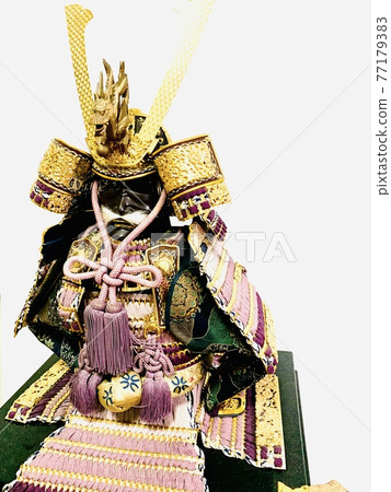 端午節展示的盔甲頭盔 端午節展示的盔甲頭盔 77179383