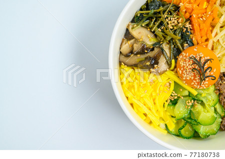 Meatballs with vegetables on a black background Meatballs with vegetables on a black background 77180738