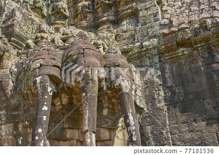柬埔寨破壞了巴戎世界遺產 柬埔寨破壞了巴戎世界遺產 77181536