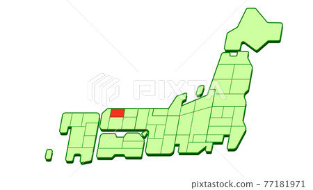 map, map of japan, japan 77181971