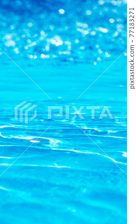 Image of summer-colored resort pool Image of summer-colored resort pool 77183271